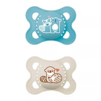 MAM ORIGINAL PURE SOOTHER 2 - 6 MONTHS - BLUE / NEUTRAL