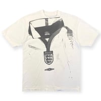 Image 1 of 'mega fan' tee (white)