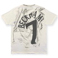 Image 2 of 'mega fan' tee (white)