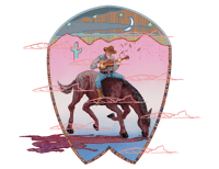 Image 3 of The Lonely Cowboy pocket T