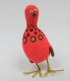 Maddy, felt wool bird sculpture