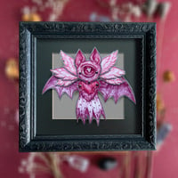 Image 8 of Seraphim-bat. DIY, assembled and Framed original