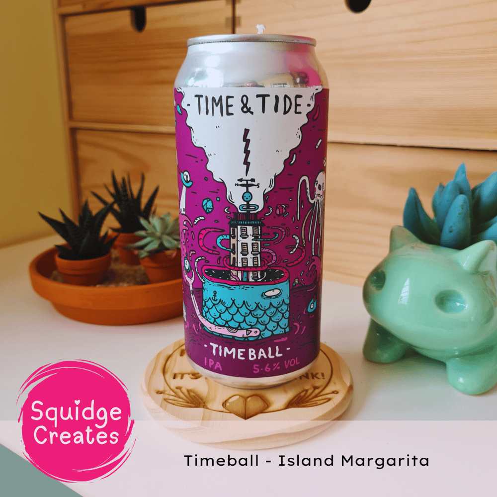 Image of Time & Tide Large Beer Can-dle