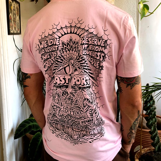 Image of “Hey you!” T-shirt pink