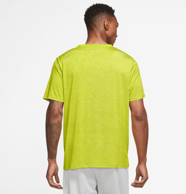 Men's Nike Rise 365 Short Sleeve Neon Image 2