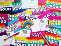 Image 1 of Postcard: Stay Proud