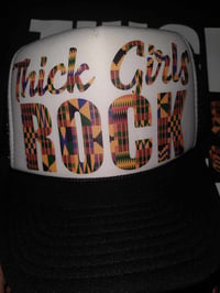 Image 3 of THICK GIRLS ROCK - JUNETEENTH CELEBRATION TSHIRT & HAT SET