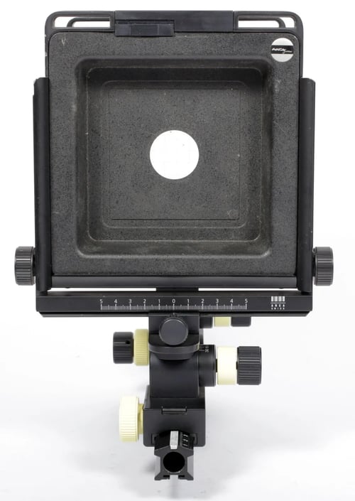 Image of Arca Swiss Discovery 4X5 camera with extension rail (171mm boards)