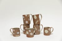 Image 9 of Tall Mug - Pastel Flowers on Sandy Clay