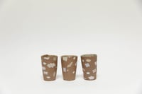 Image 4 of Tall Tumbler - Pastel Flowers on Sandy Clay