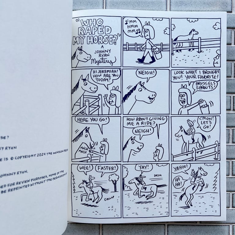 A Tale of Terror by Johnny Ryan (VOL. 4 OUT NOW!) Image 5