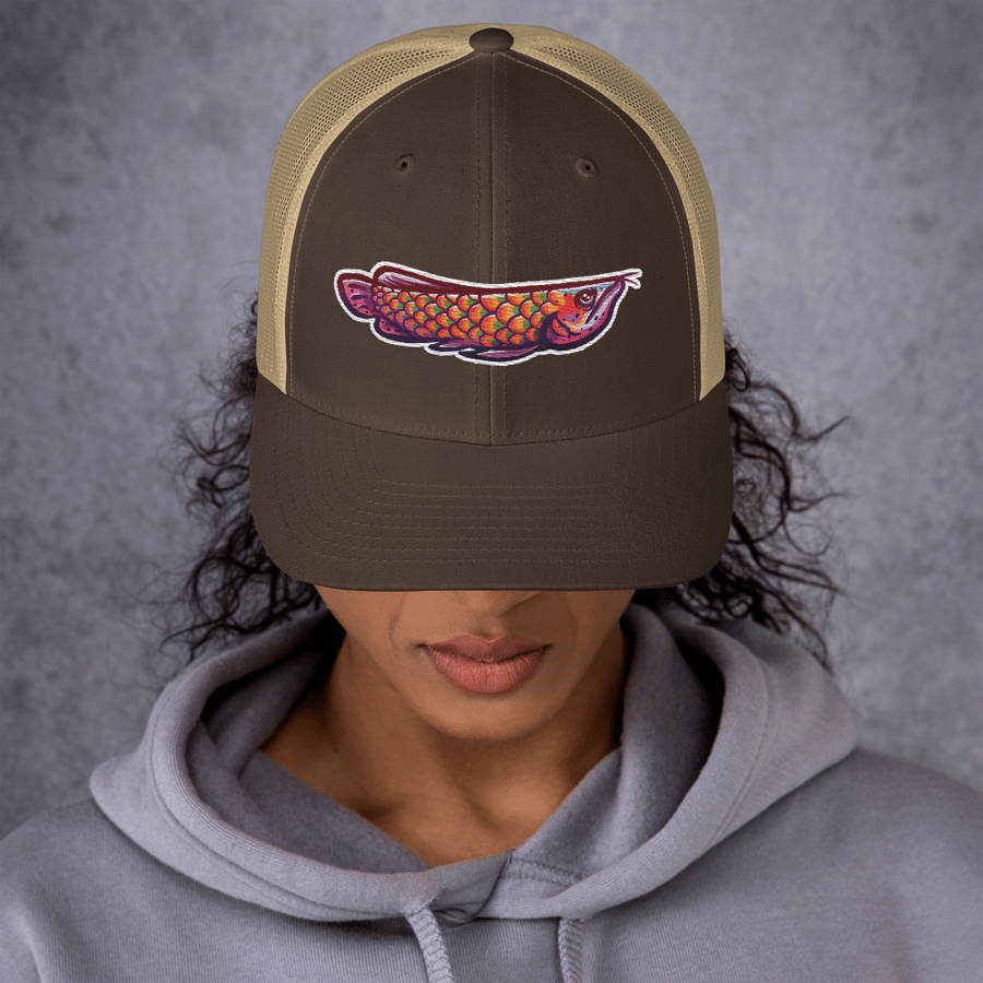 Image of Andrew the Arowana Trucker Cap