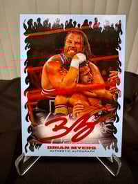 Image 1 of BRIAN MYERS AUTOGRAPHED TRADING CARD 
