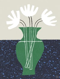 Image 1 of Green Vase