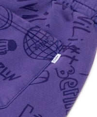 Image 3 of CIVILIST_TEAM AOP SWEATS :::WASHED PURPLE:::