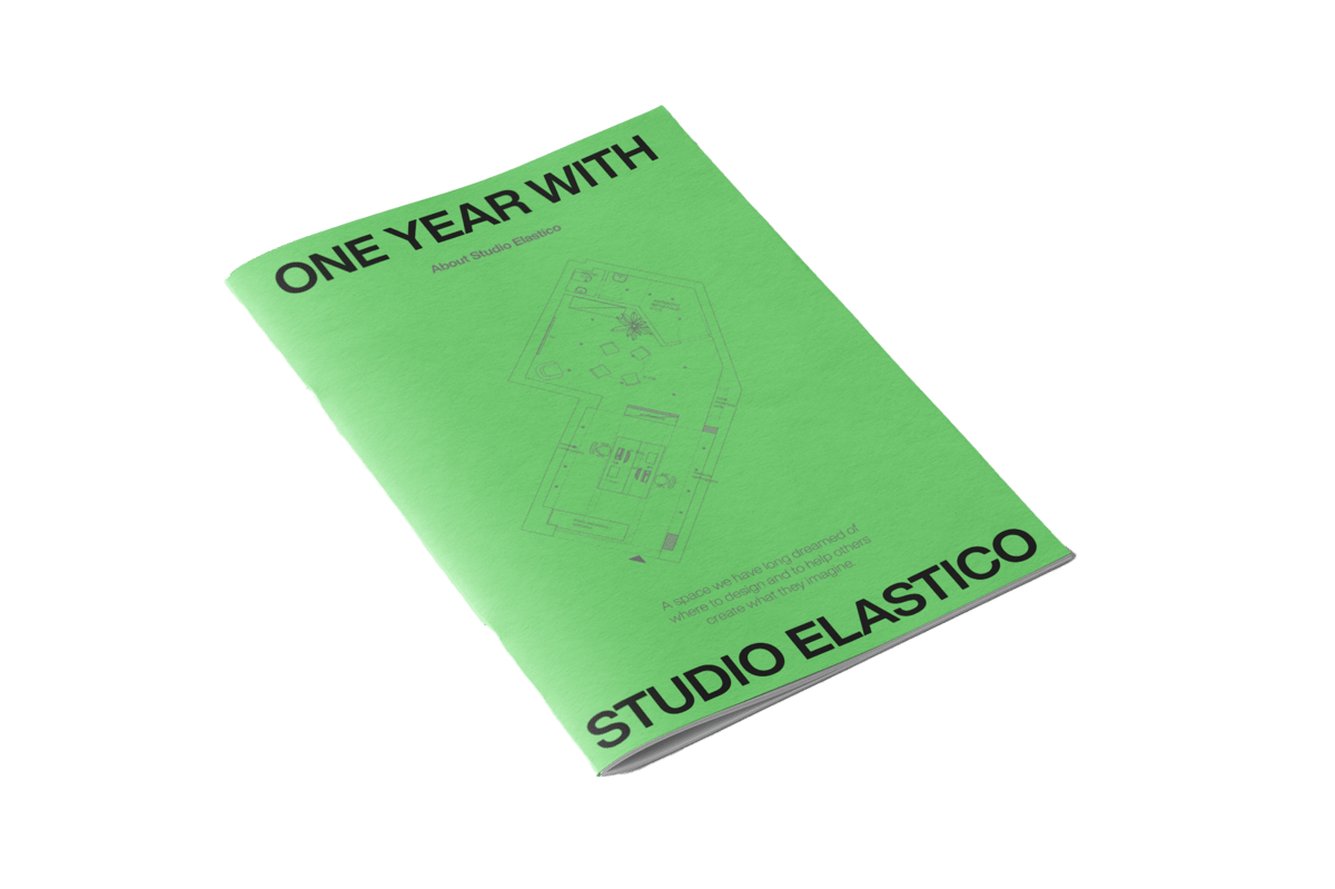 Image of One Year with Studio Elastico Fanzine