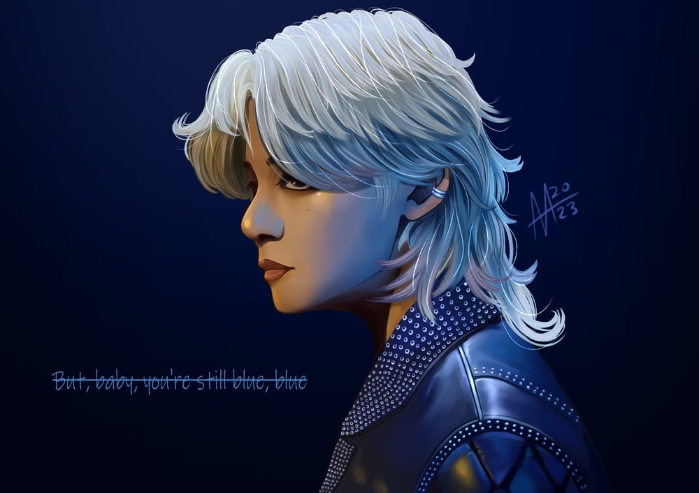 Image of [PRINT]Blue Taehyung