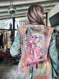 Image 4 of Pink Panther ✘ Ibiza blazer ✘upcycling jacKet ✘vintage