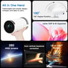 MSL PRO Mini Projector LYNCAST 4K 180 'rotation HD Android 11 WiFi6 BT5.0 260ANSI 1080P Cinema Out