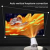 MSL PRO Mini Projector LYNCAST 4K 180 'rotation HD Android 11 WiFi6 BT5.0 260ANSI 1080P Cinema Out