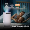 MSL PRO Mini Projector LYNCAST 4K 180 'rotation HD Android 11 WiFi6 BT5.0 260ANSI 1080P Cinema Out