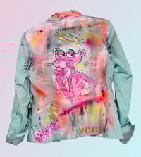 Image 1 of Pink Panther ✘ Ibiza blazer ✘upcycling jacKet ✘vintage