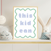 Image 2 of This Kid Can Wavy Print