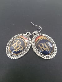 Image 9 of Vintage Earring Set- Cigar Band Inspired