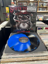 Image 2 of Sheer Terror-Just Can’t Hate Enough LP (Black and Blue Vinyl)