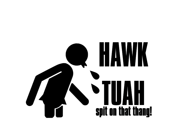 Image of HAWK TUAH! Decal