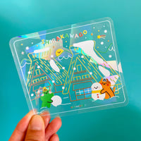 Image 1 of Suncatcher sticker - Shirakawago