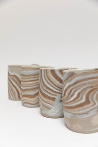 Image 3 of Tall Mug - Desert Sandstone and lichen Inlay