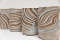 Image 8 of Tall Mug - Desert Sandstone and lichen Inlay