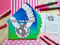 Image 3 of Postcard: Save the Earth