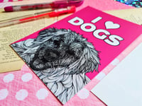 Image 5 of Postcard: I Love Dogs