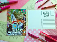 Image 5 of Postcard: I Support Sustainable Fashion