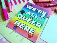 Image 4 of Postcard: We're All Queer Here