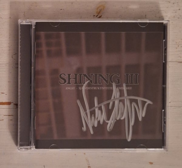 Image of Shining "III / Angst" CD (Signed Edition)