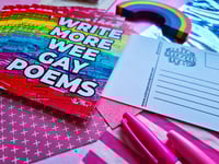 Image 3 of Postcard: Write More Wee Gay Poems