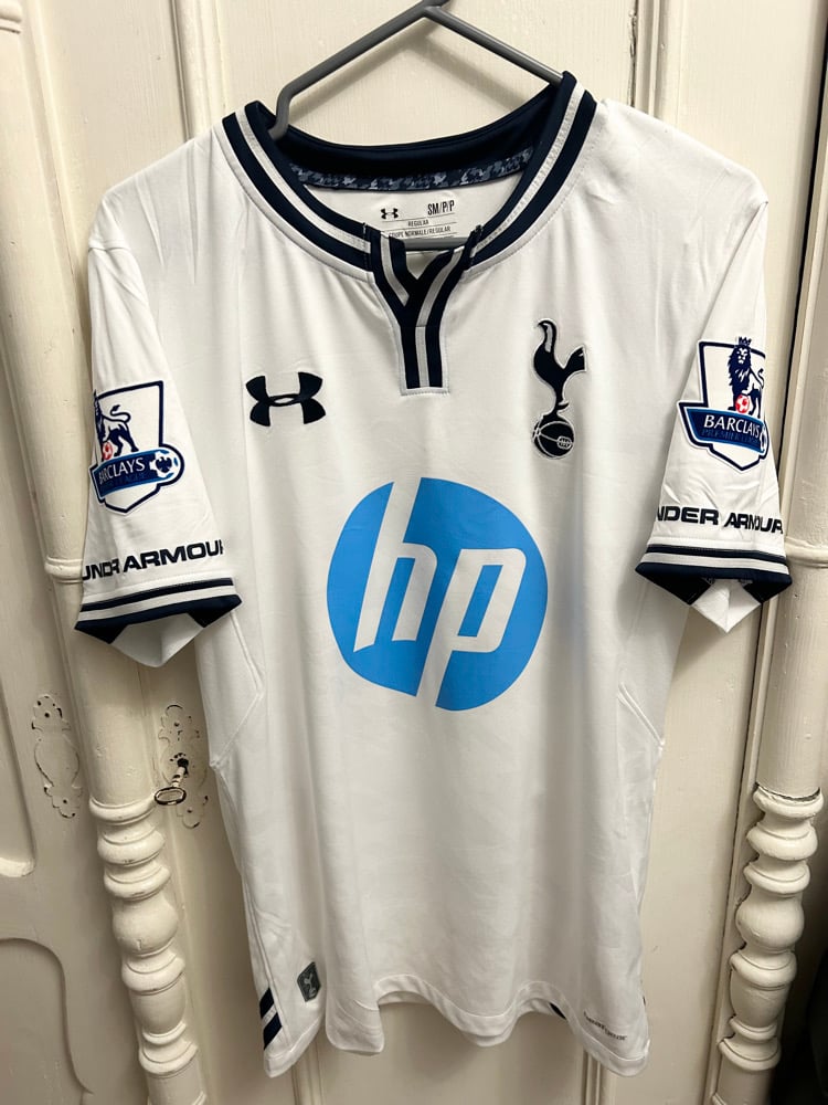 Image of PRE ORDER: NEW Tottenham Hotspur “ERIKSEN 23” 2013/14 Home Shirt + PL patches (S)