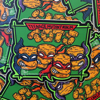 “Heros made of hash browns” 3” matte vinyl sticker