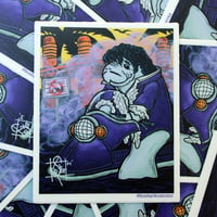 Purple River 3” matte vinyl sticker 