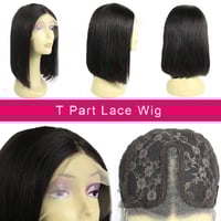 Image 4 of 13x4 Straight Lace Bob Wig
