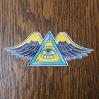 Image 2 of Winged Eye Sticker