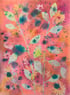 Zipper Pouch in Bloom and Burn Image 2