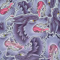 Image 1 of Wolf Sticker