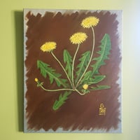 Image 1 of Dandelion Portrait | Oil on Canvas