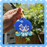 Image 2 of gummy kaito ❄️ frosted acrylic charm