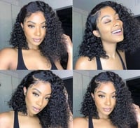 Image 4 of Deep Wave Lace Frontal Wig 