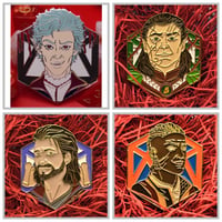 Image 1 of BG3 Enamel Pin - Astarion, Gale, Halsin, Wyll